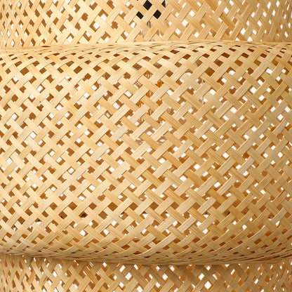Creative Bamboo Pendant Light Home Decor Lampshade