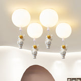 Load image into Gallery viewer, Design Astronaut Ceiling Light Nursery Light Fixture