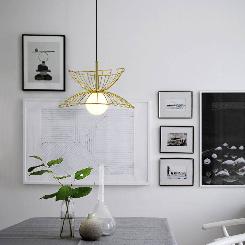 Modern Dining Room Chandelier Designer Iron Pendant Light