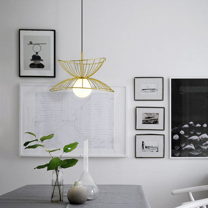 Modern Dining Room Chandelier Designer Iron Pendant Light