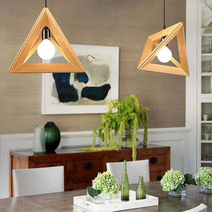 Nordic Simplicity Pendant Lamp Decoration Wooden Light fixture