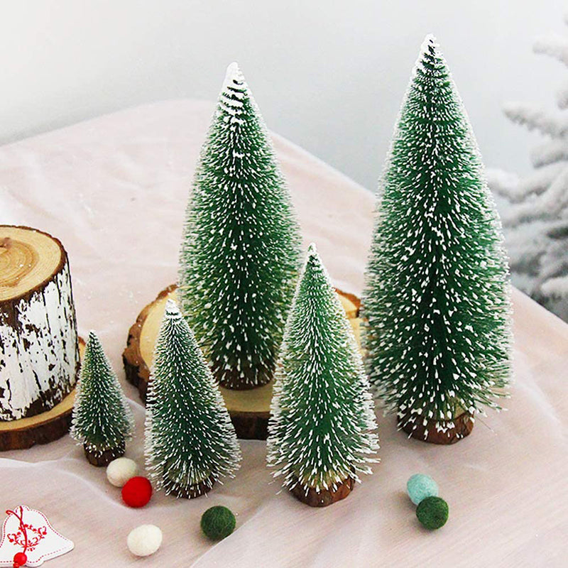 Small Artificial Tabletop Xmas Pine Tree Christmas Decorations-[Modern pendant lighting for bedroom and living space]-Demolights UK