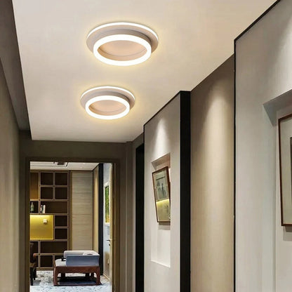 Nordic Geometric Ceiling Light Modern LED Lamp Fixture