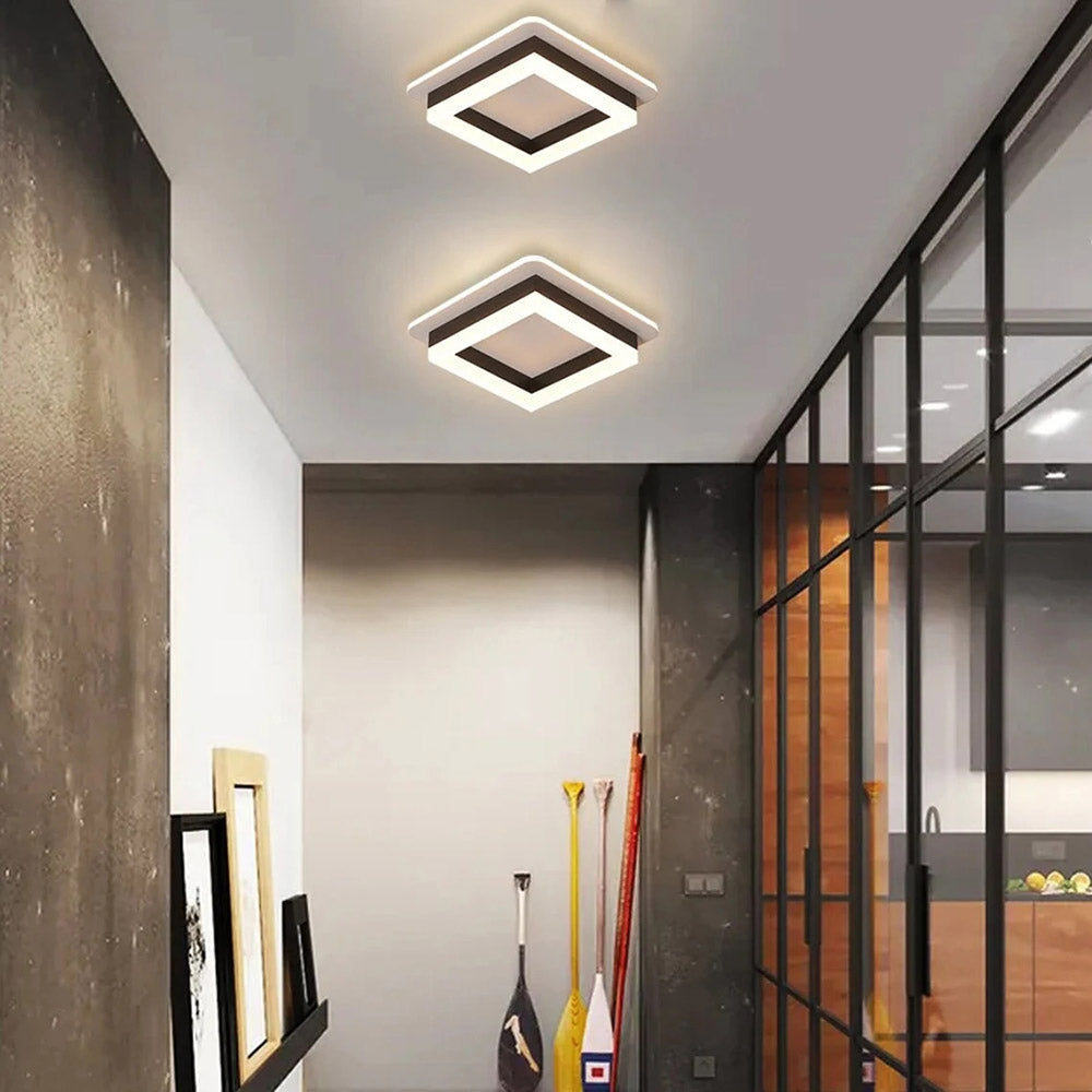 Nordic Geometric Ceiling Light Modern LED Lamp Fixture