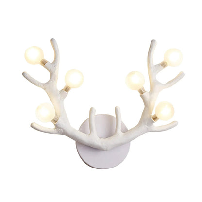 Creative Antler Wall Lamp Nordic Living Room Decorative Light