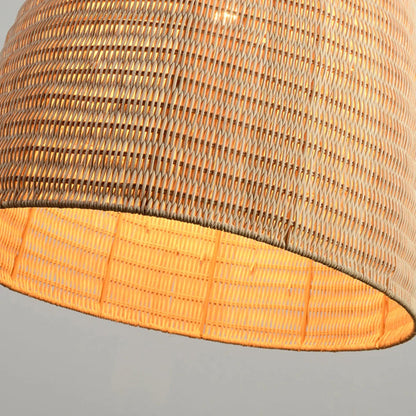 Rattan Woven Dome Basket Pendant Lights