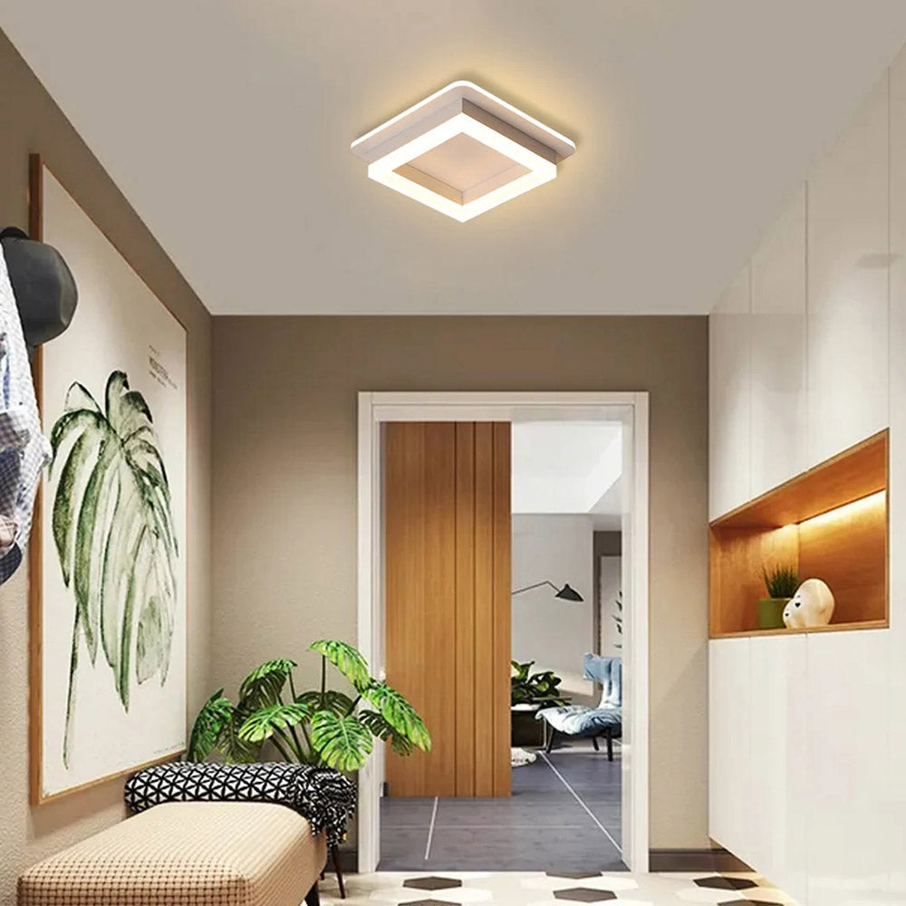 Nordic Geometric Ceiling Light Modern LED Lamp Fixture