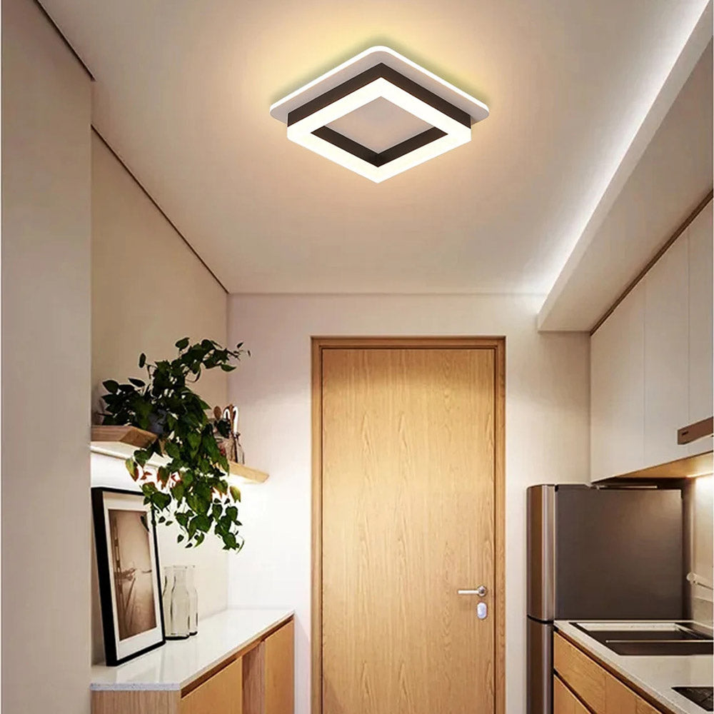 Nordic Geometric Ceiling Light Modern LED Lamp Fixture