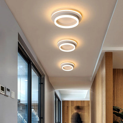 Nordic Geometric Ceiling Light Modern LED Lamp Fixture