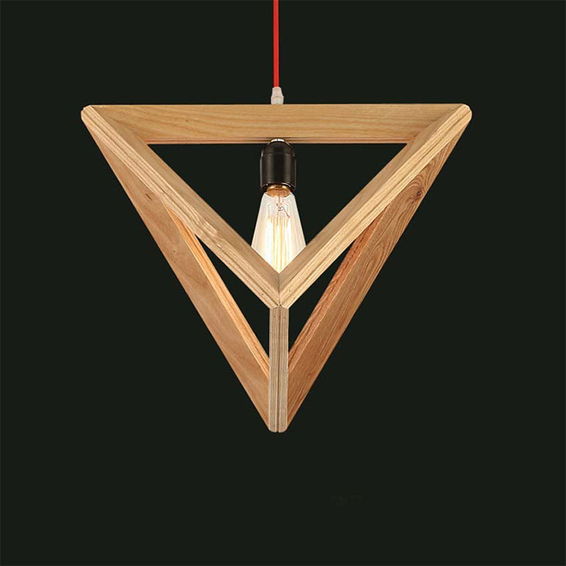 Nordic Simplicity Pendant Lamp Decoration Wooden Light fixture