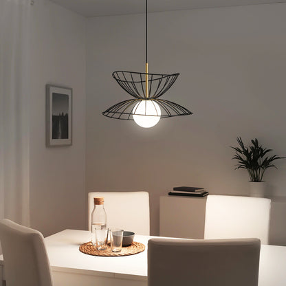 Modern Dining Room Chandelier Designer Iron Pendant Light