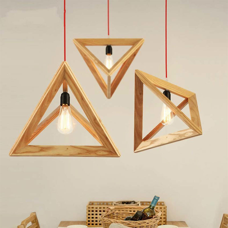 Nordic Simplicity Pendant Lamp Decoration Wooden Light fixture