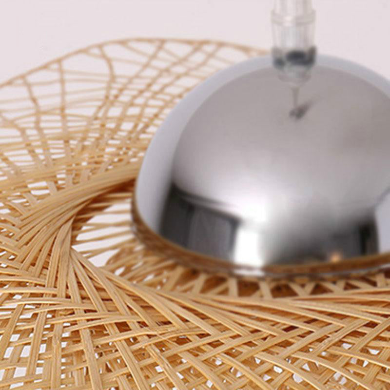 High Quality Bamboo Pendant Light Wicker Lampshade