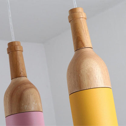 Nordic Wine Bottle Pendant Lights