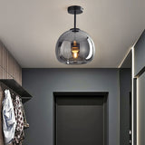 Load image into Gallery viewer, Vintage Bubble Glass Ceiling Light