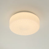 Load image into Gallery viewer, Retro Nostalgia Milky White Art Glass Ceiling Light